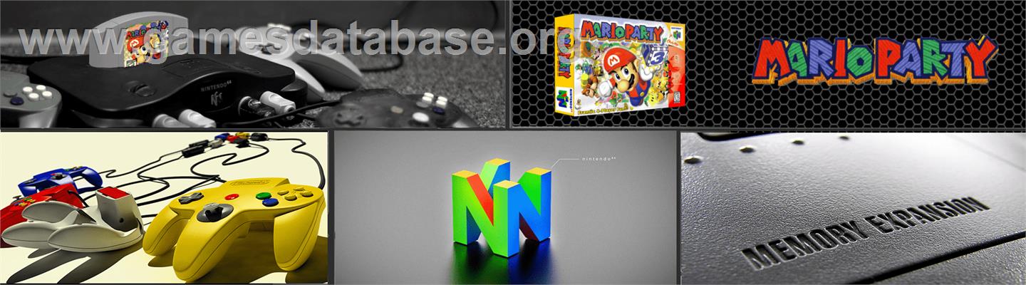 Mario Party - Nintendo N64 - Artwork - Marquee