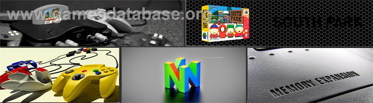South Park - Nintendo N64 - Artwork - Marquee