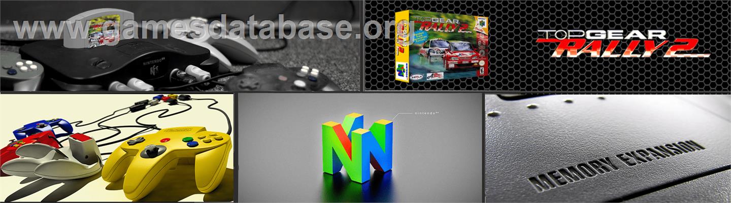 Top Gear Rally 2 - Nintendo N64 - Artwork - Marquee