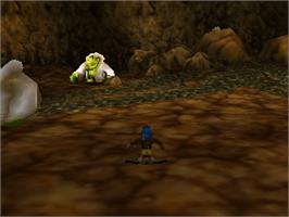 In game image of Banjo-tooie on the Nintendo N64.