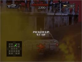 In game image of Battletanx on the Nintendo N64.