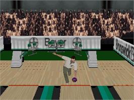 In game image of Brunswick Circuit Pro Bowling on the Nintendo N64.