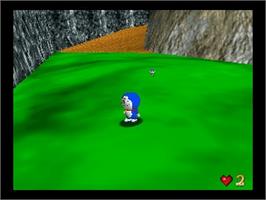 In game image of Doraemon: Nobita to 3-tsu no Seirei Ishi on the Nintendo N64.