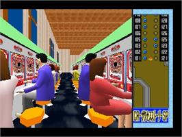 In game image of Heiwa Pachinko World 64 on the Nintendo N64.