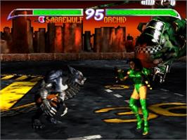 In game image of Killer Instinct Gold on the Nintendo N64.