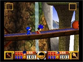 In game image of Mystical Ninja 2 Starring Goemon on the Nintendo N64.