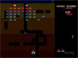 In game image of Namco Museum 64 on the Nintendo N64.