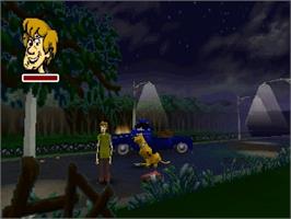 In game image of Scooby Doo! Classic Creep Capers on the Nintendo N64.