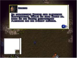 In game image of Starcraft 64 on the Nintendo N64.