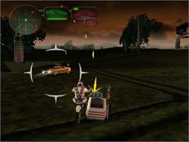 In game image of Vigilante 8 - 2nd Offense on the Nintendo N64.
