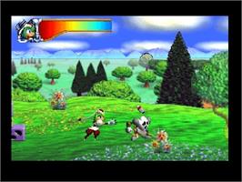 In game image of Yuke Yuke!! Trouble Makers on the Nintendo N64.