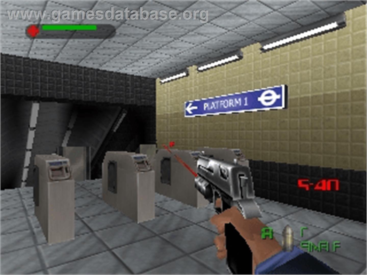 007 - The World Is Not Enough - Nintendo N64 - Artwork - In Game