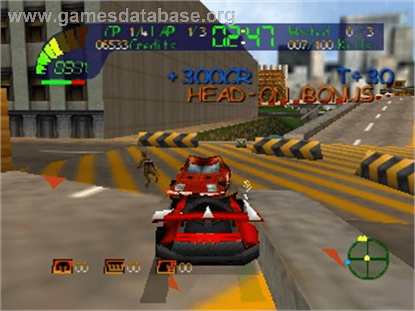 Carmageddon 64 - Nintendo N64 - Artwork - In Game