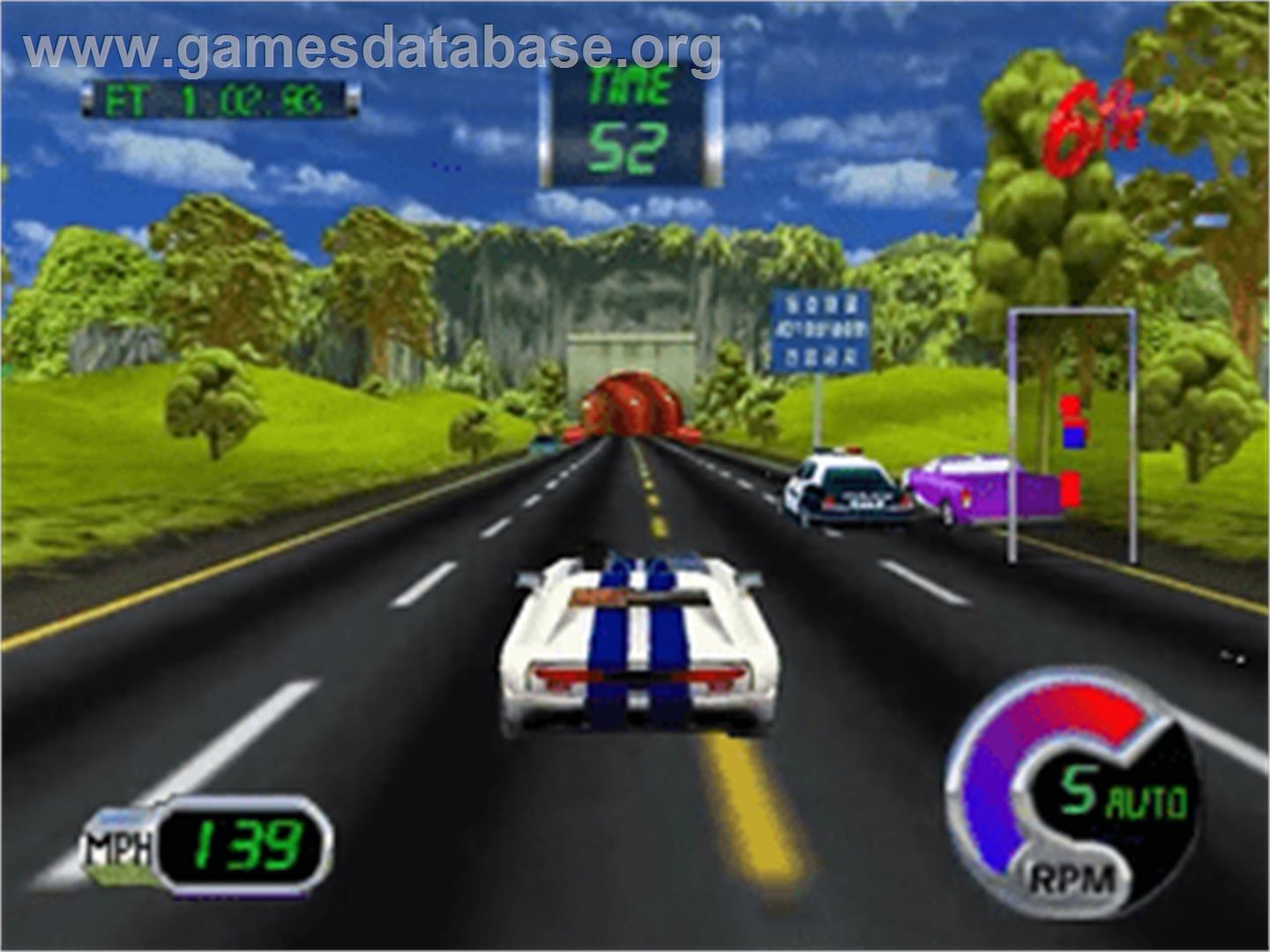 Cruis'n Exotica - Nintendo N64 - Artwork - In Game