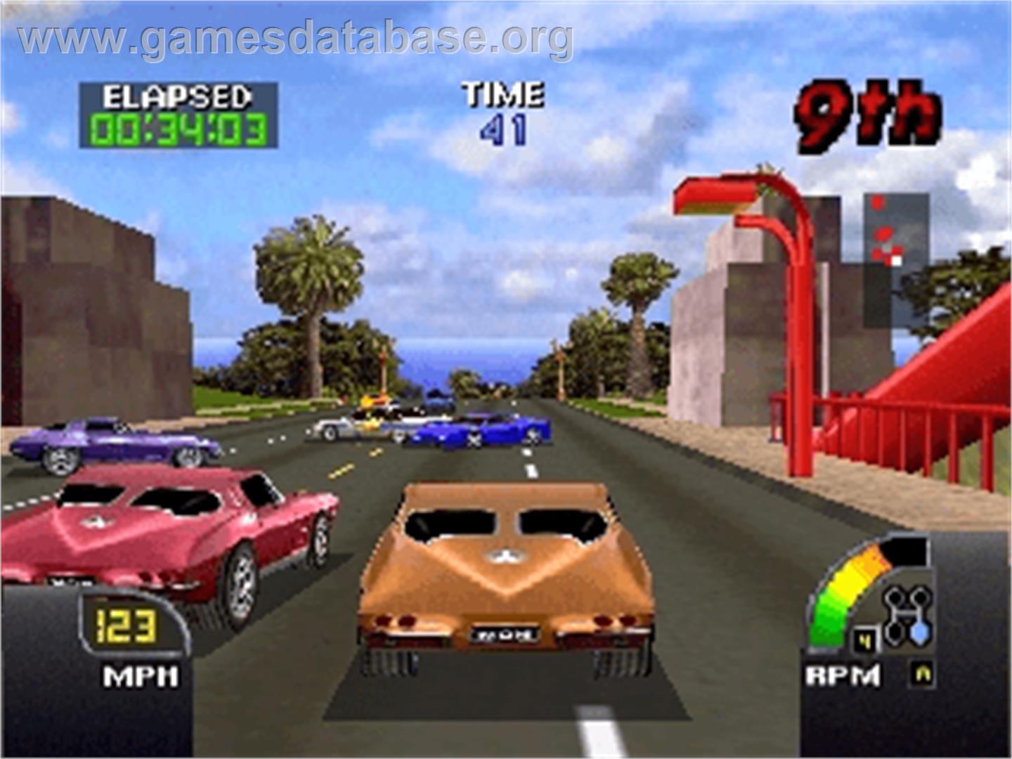Cruis'n Usa - Nintendo N64 - Artwork - In Game