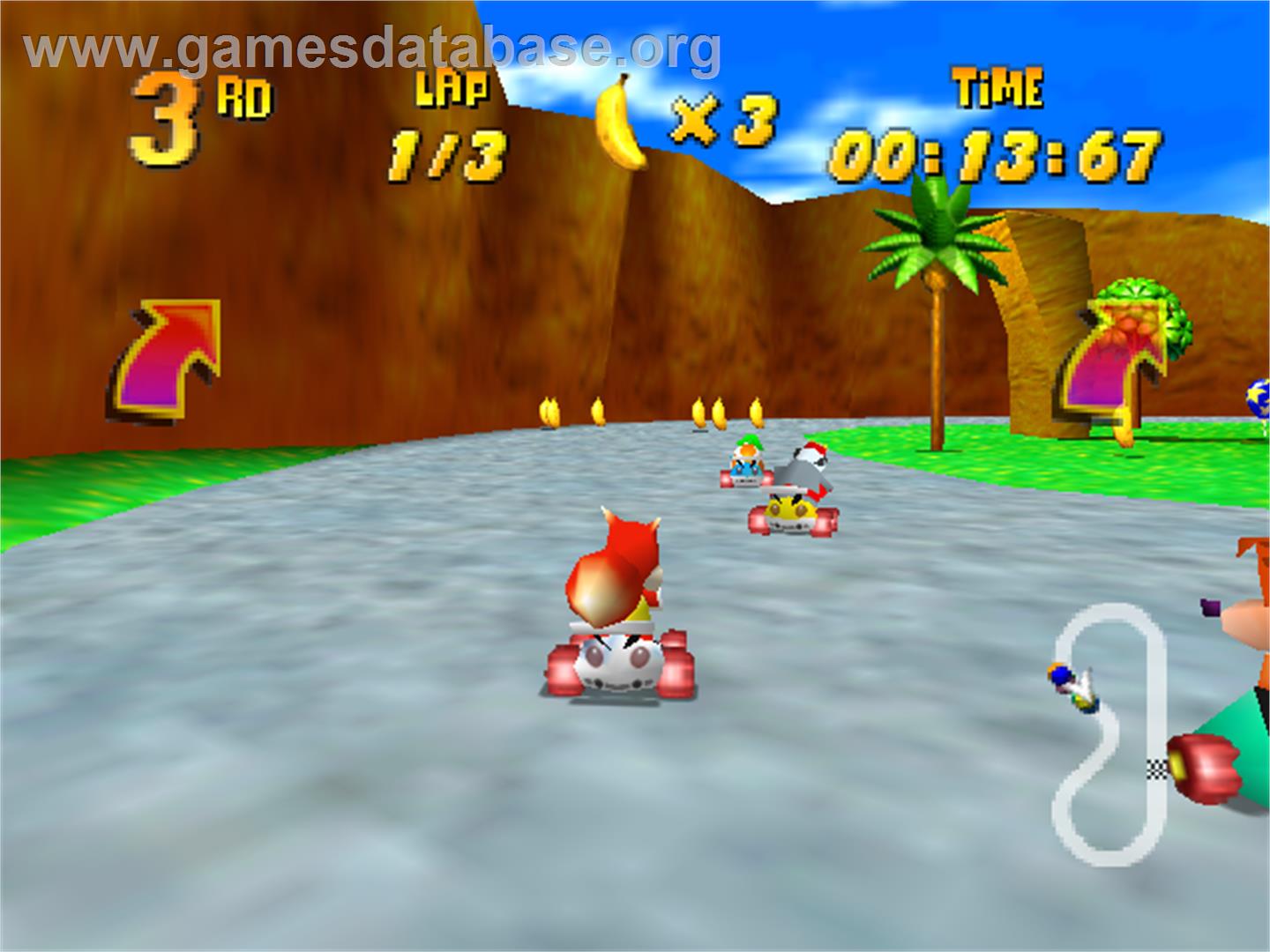 Diddy Kong Racing - Nintendo N64 - Artwork - In Game