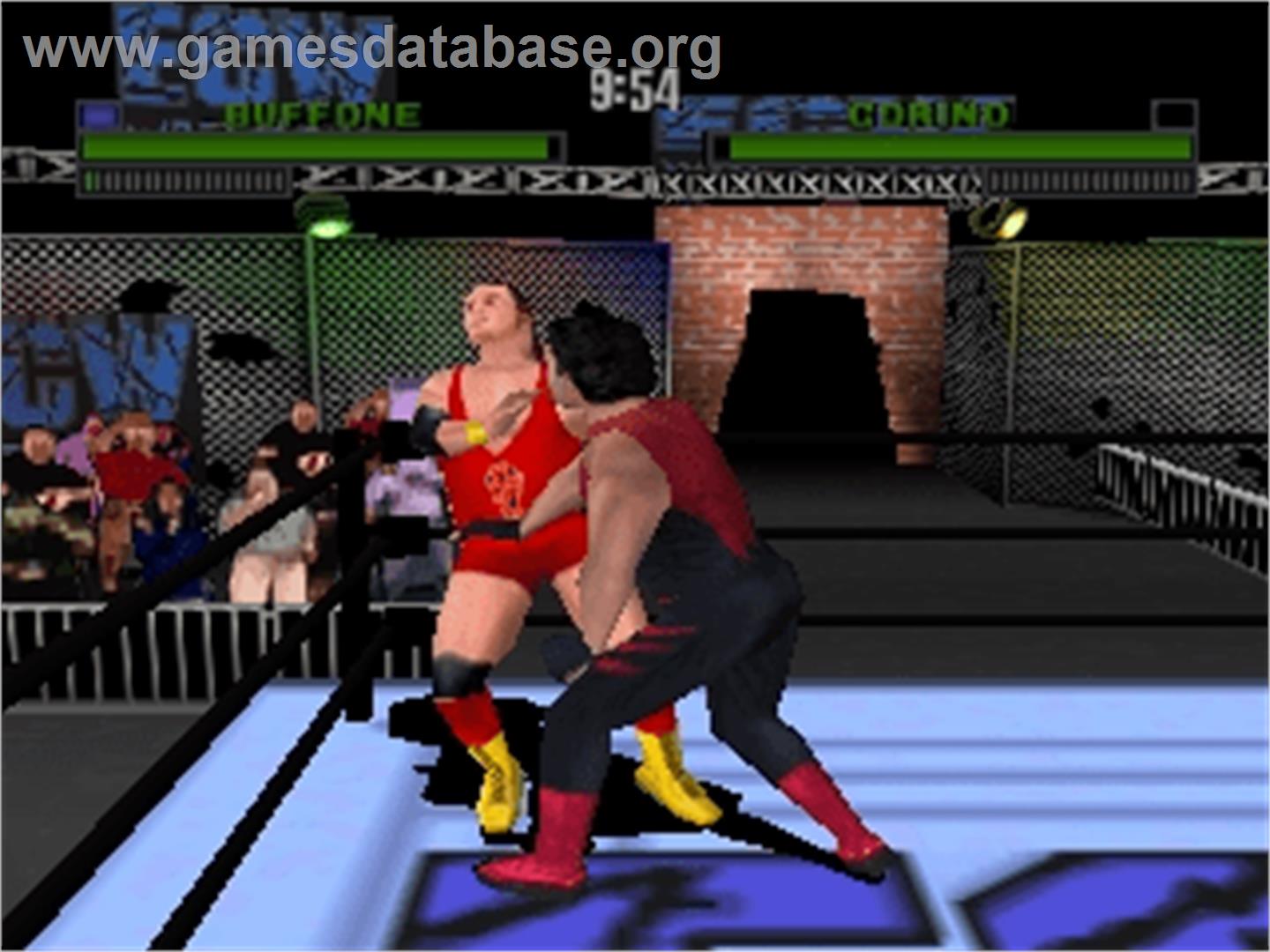 Ecw Hardcore Revolution - Nintendo N64 - Artwork - In Game
