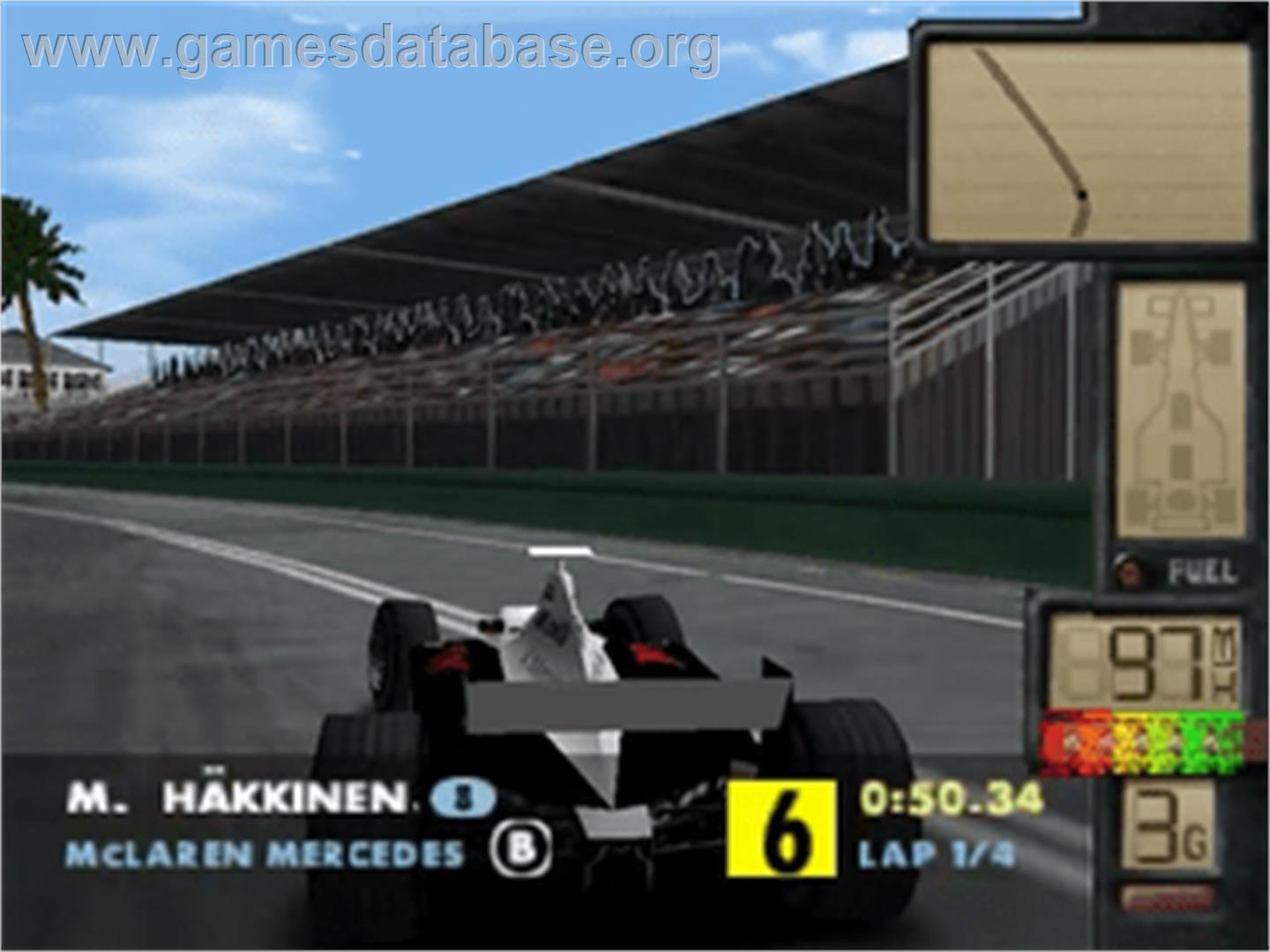 F-1 World Grand Prix 2 - Nintendo N64 - Artwork - In Game