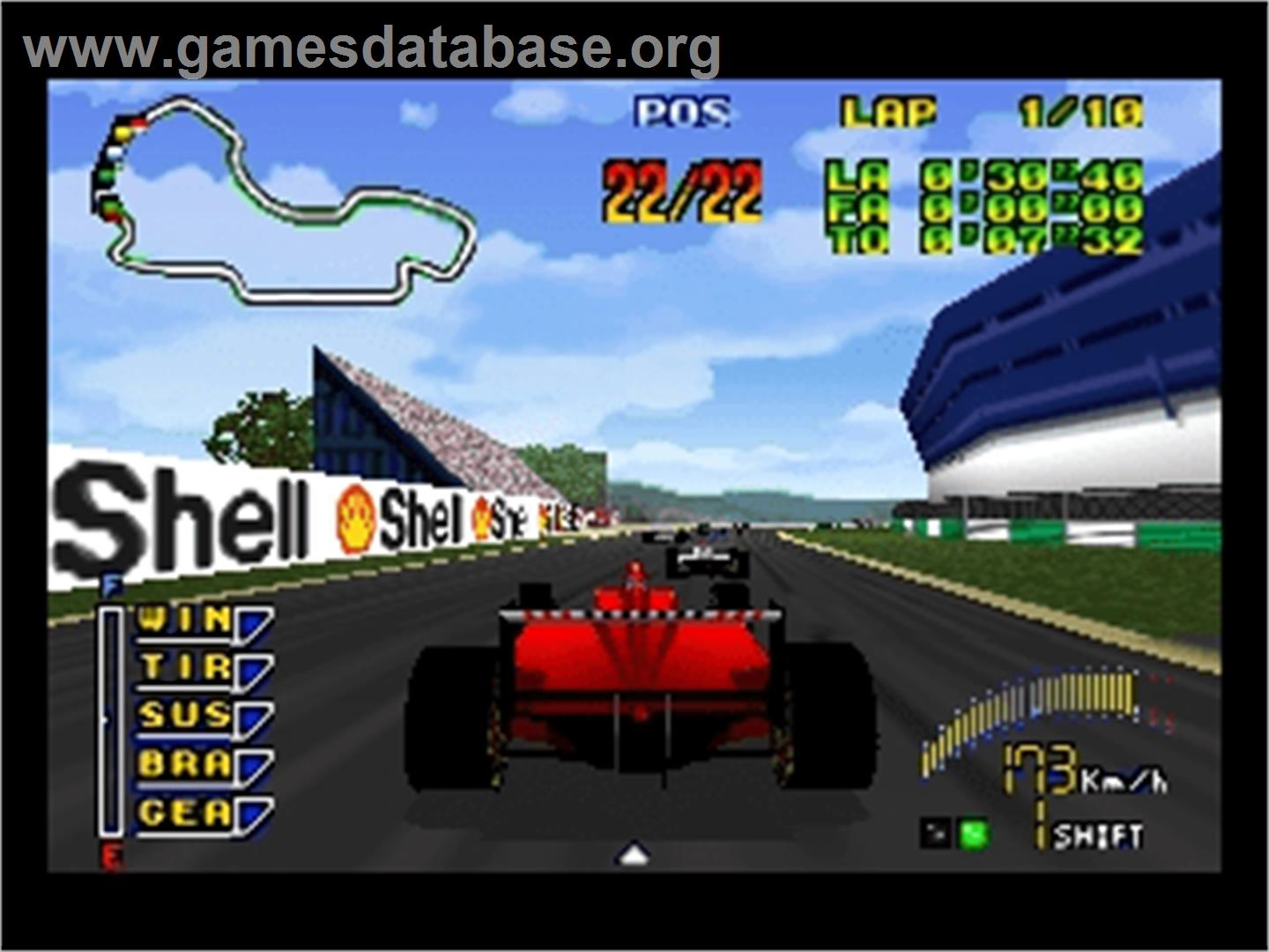 F1 Pole Position 64 - Nintendo N64 - Artwork - In Game