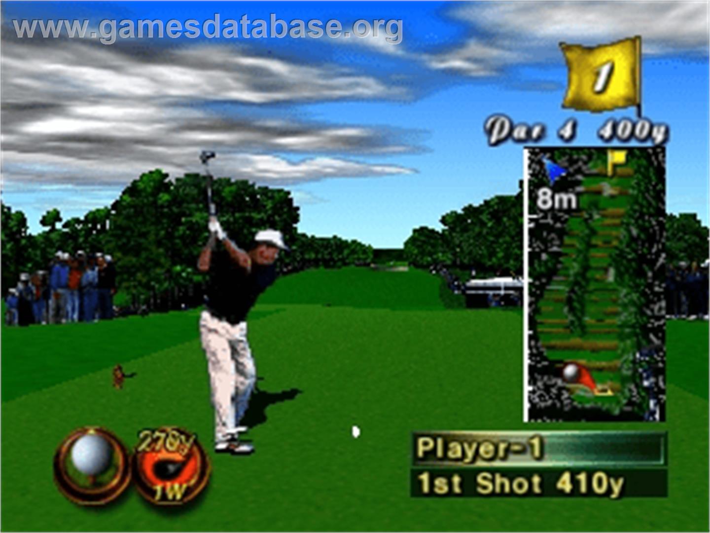 Harukanaru Augusta - Masters '98 - Nintendo N64 - Artwork - In Game