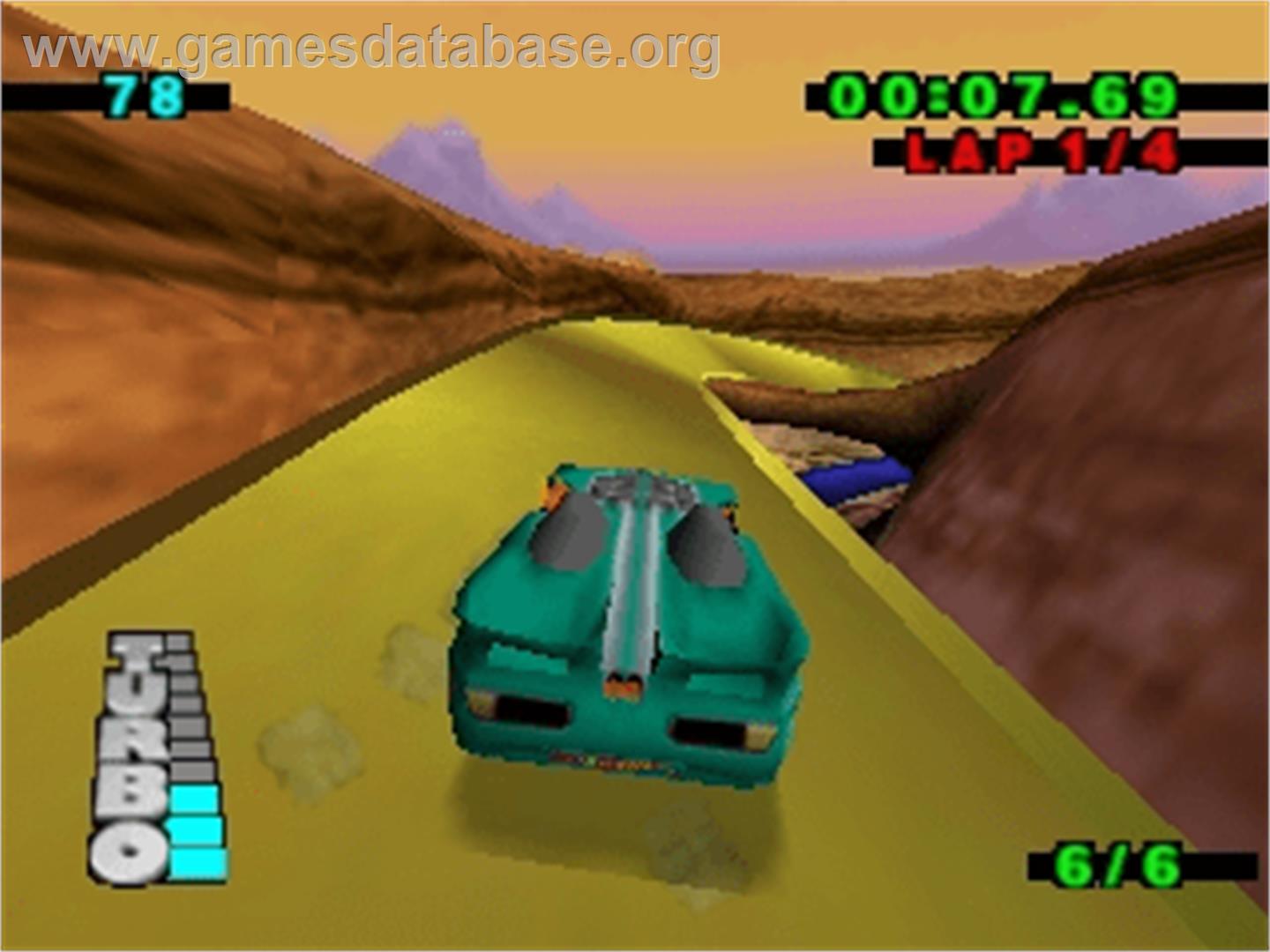 Hot Wheels: Turbo Racing - Nintendo N64 - Artwork - In Game