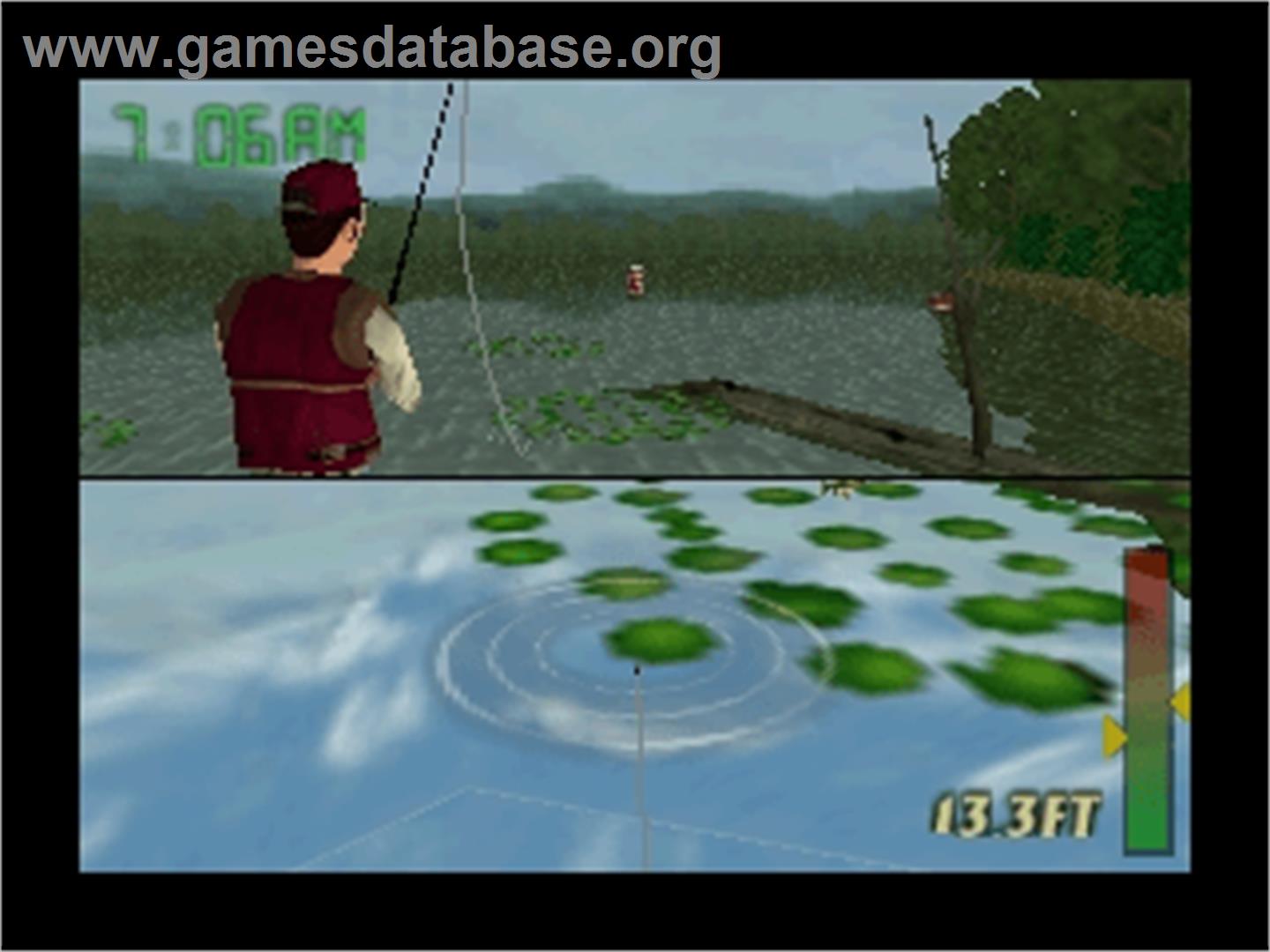 In-Fisherman Bass Hunter 64 - Nintendo N64 - Artwork - In Game