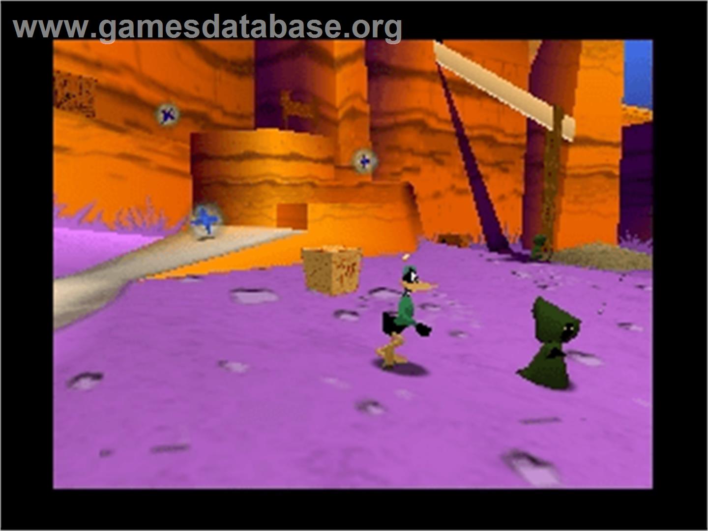 Looney Tunes: Duck Dodgers Starring Daffy Duck - Nintendo N64 - Artwork - In Game