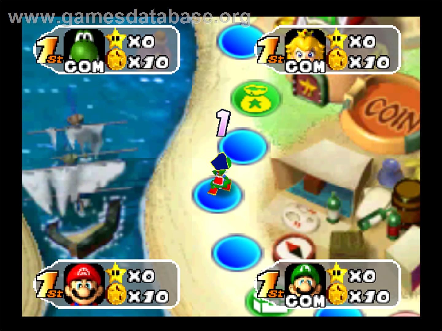Mario Party 2 - Nintendo N64 - Artwork - In Game