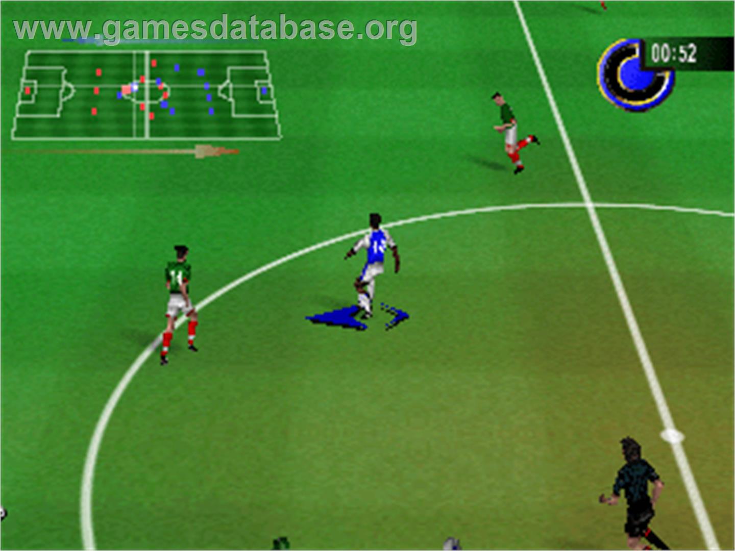 Michael Owen's World League Soccer 2000 - Nintendo N64 - Artwork - In Game