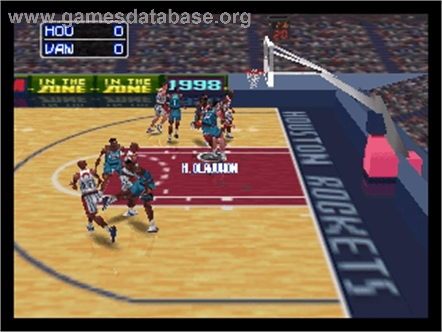 NBA: In the Zone '98 - Nintendo N64 - Artwork - In Game