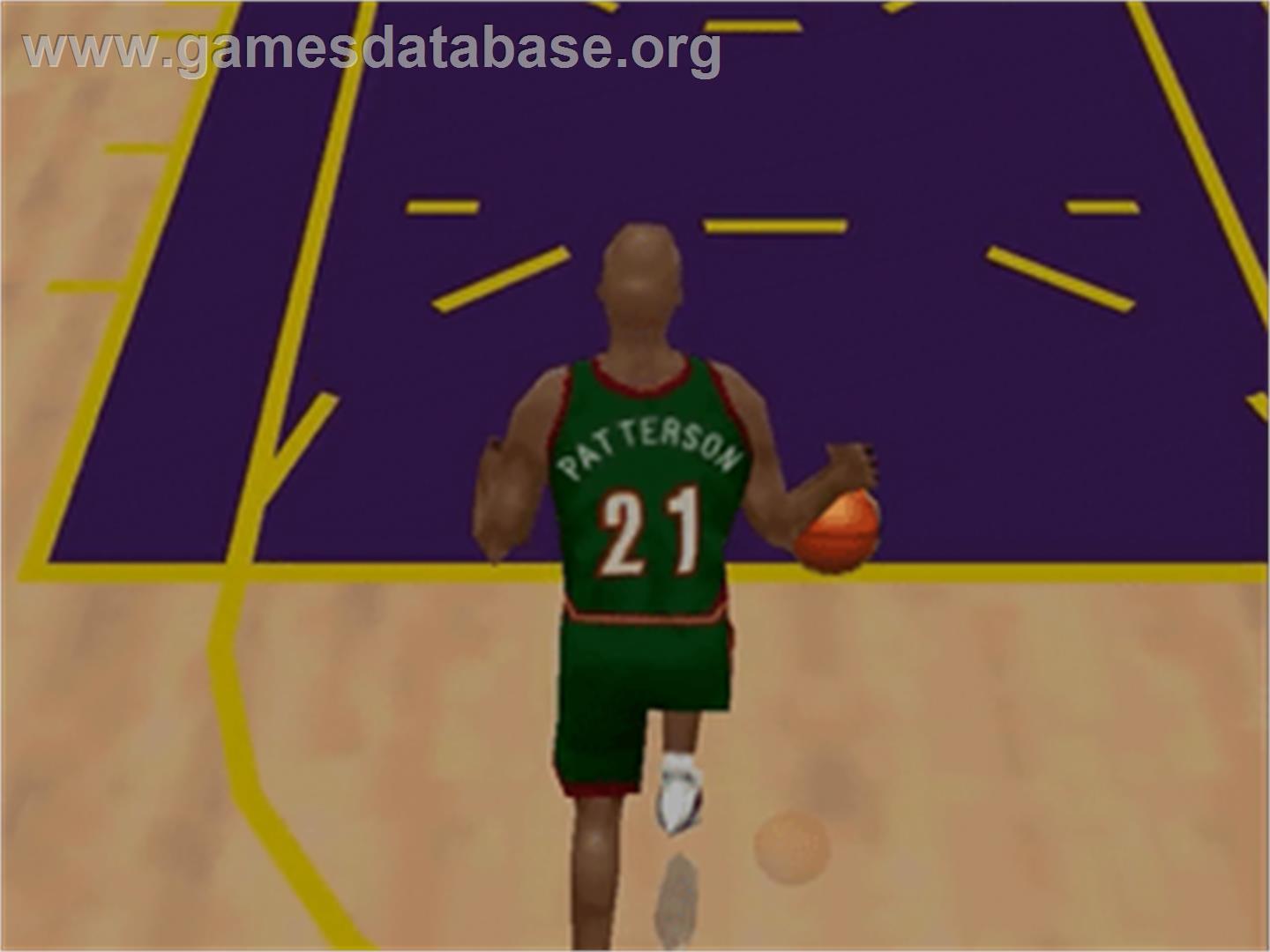 NBA Courtside 2 featuring Kobe Bryant - Nintendo N64 - Artwork - In Game