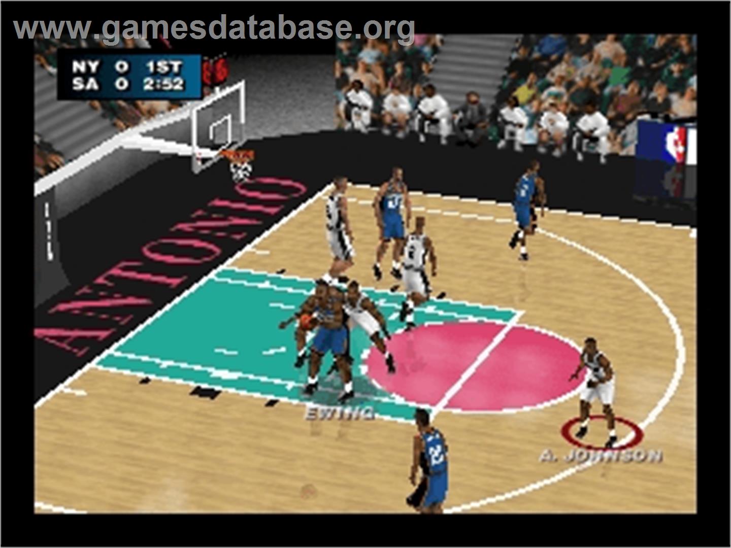 NBA Live 2000 - Nintendo N64 - Artwork - In Game