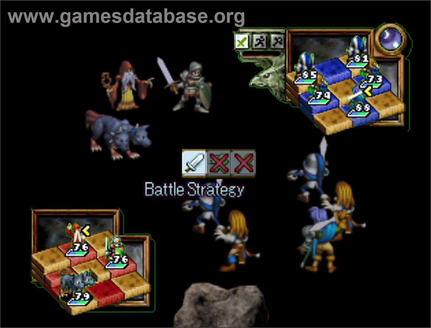 Ogre Battle 64 - Person Of Lordly Caliber - Nintendo N64 - Artwork - In Game