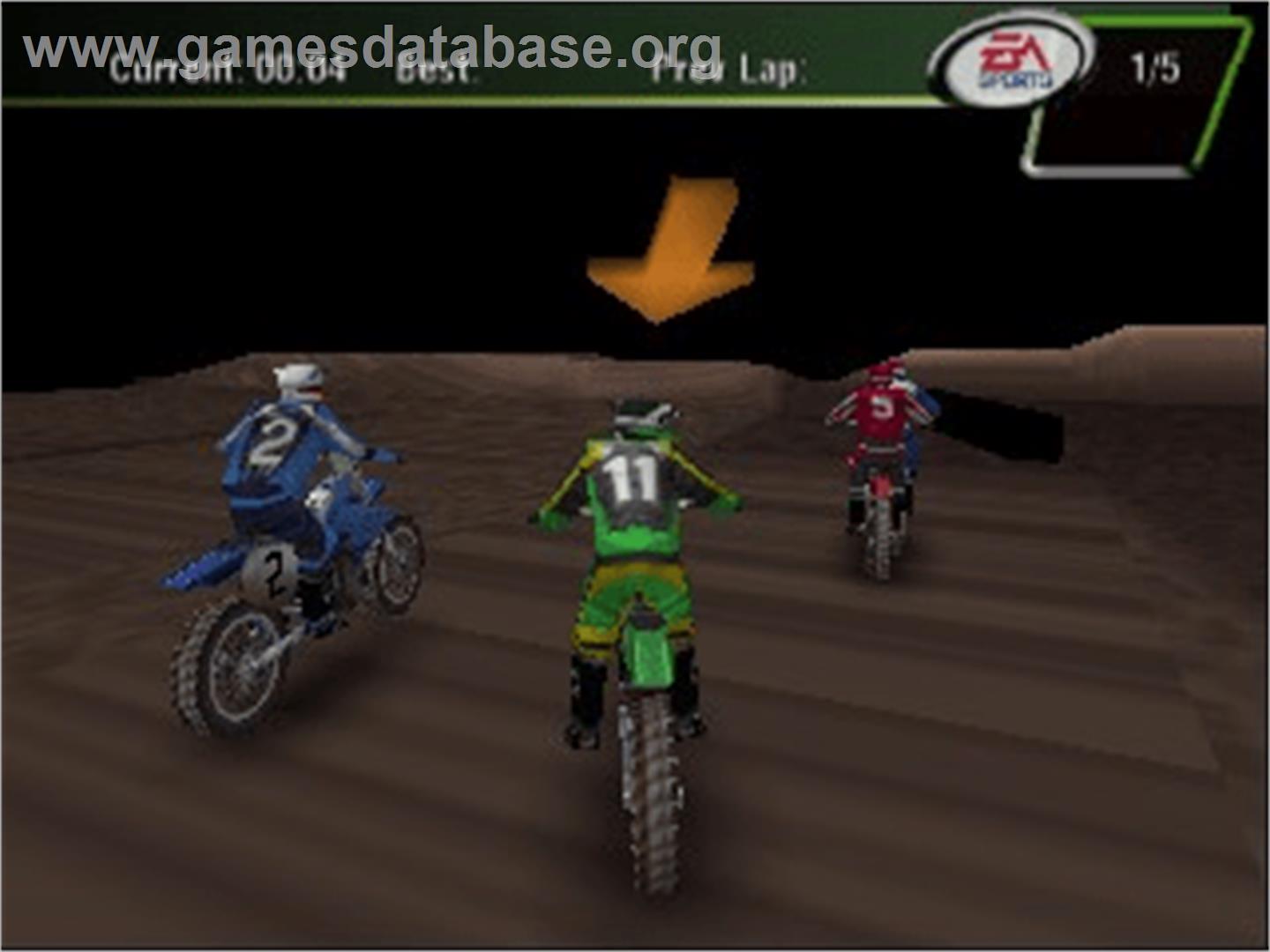 Super Cross 2000 - Nintendo N64 - Artwork - In Game