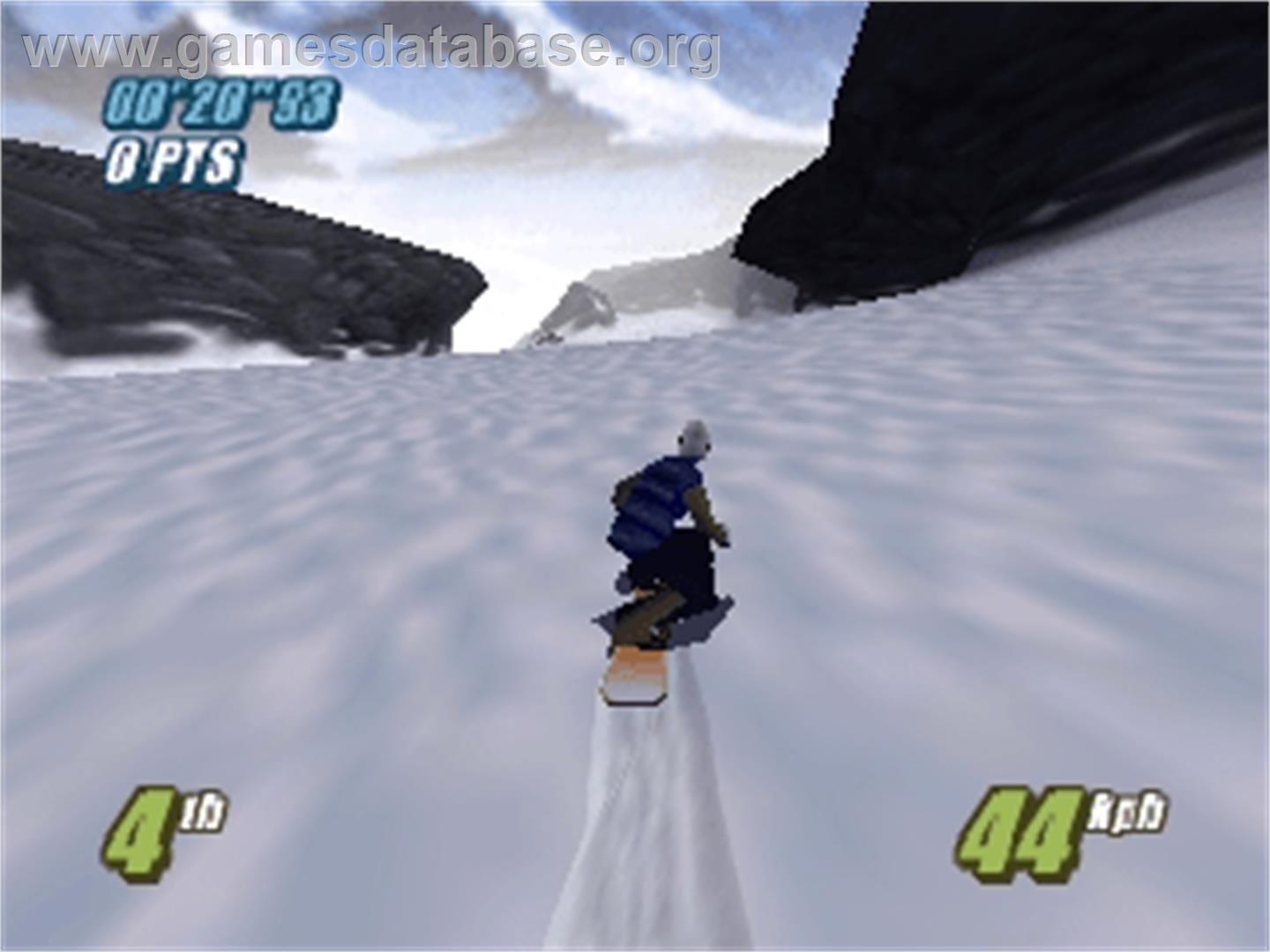 Twisted Edge - Extreme Snowboarding - Nintendo N64 - Artwork - In Game