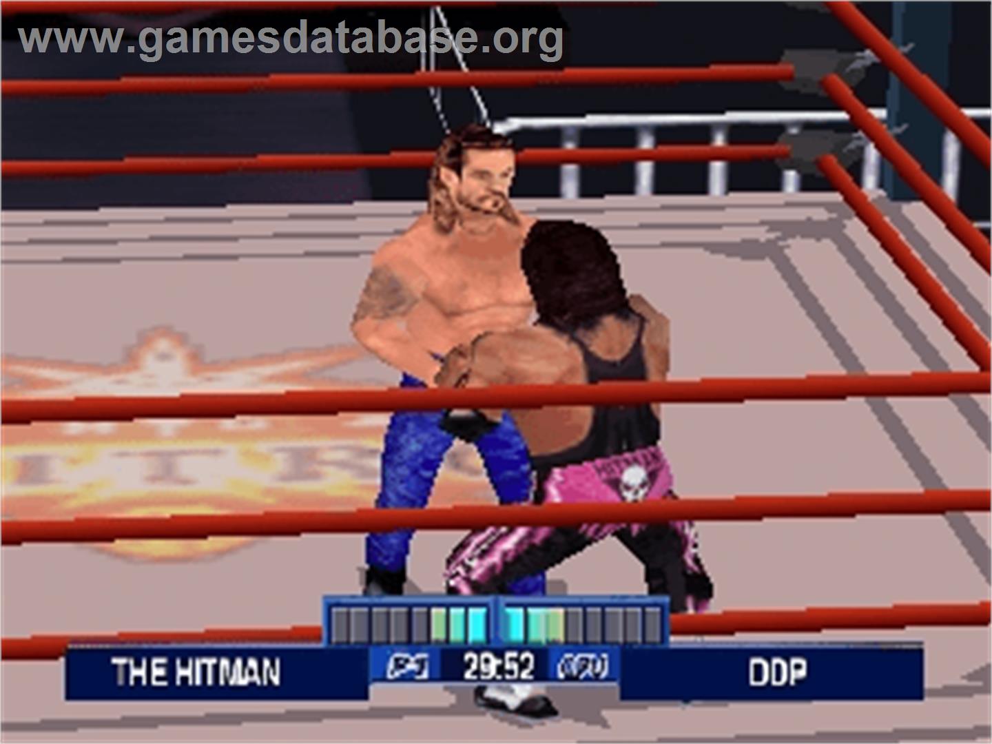 WCW Mayhem - Nintendo N64 - Artwork - In Game