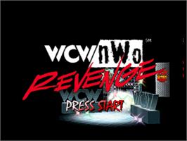 Title screen of Wcw-nwo Revenge on the Nintendo N64.
