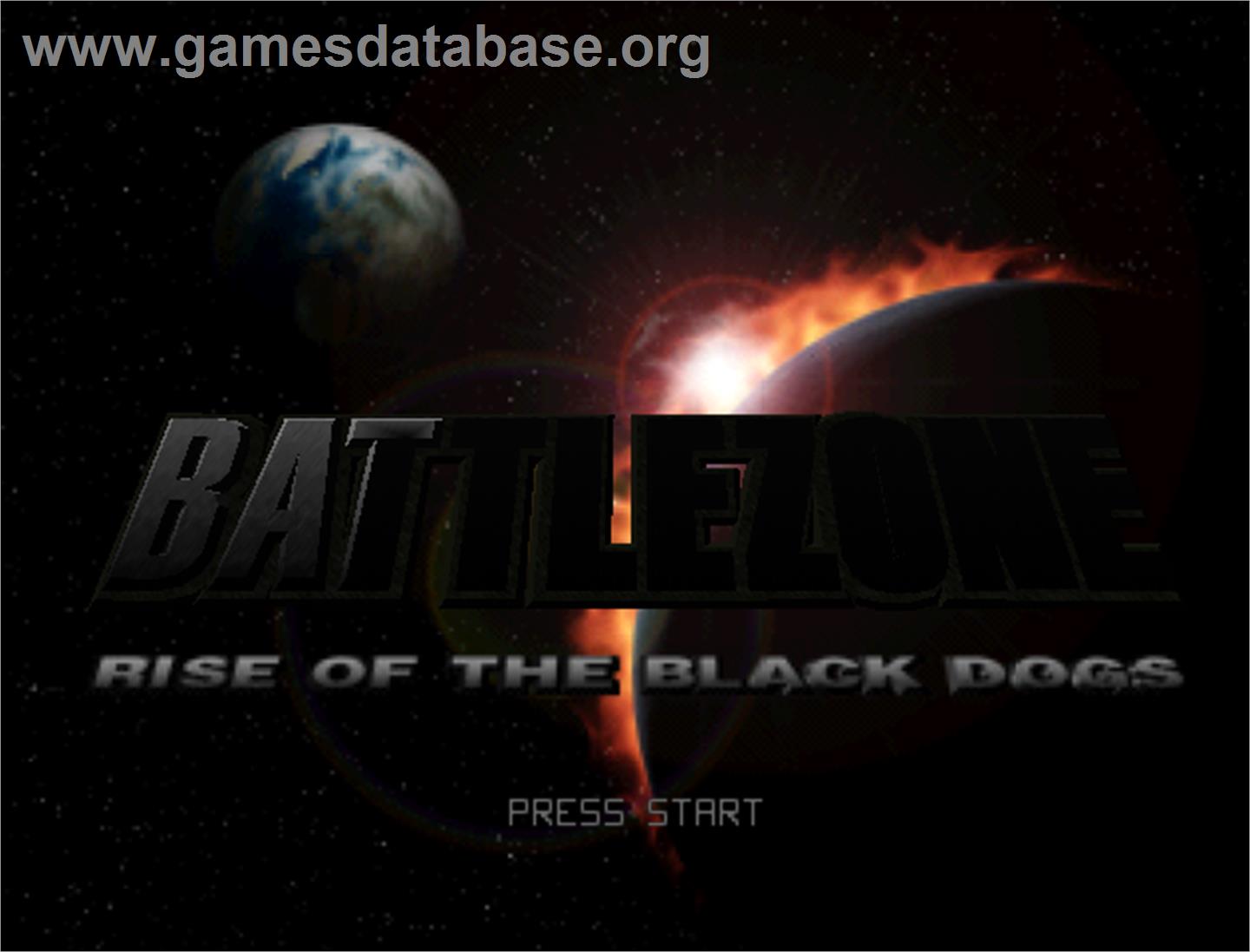 Battle Zone: Rise of the Black Dogs - Nintendo N64 - Artwork - Title Screen