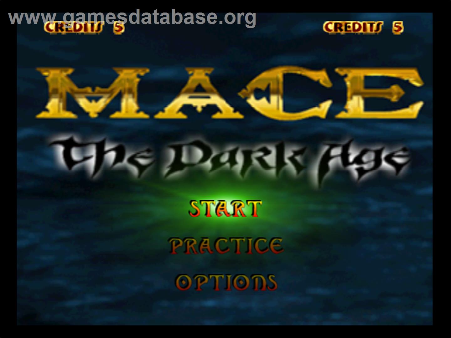 Mace: The Dark Age - Nintendo N64 - Artwork - Title Screen