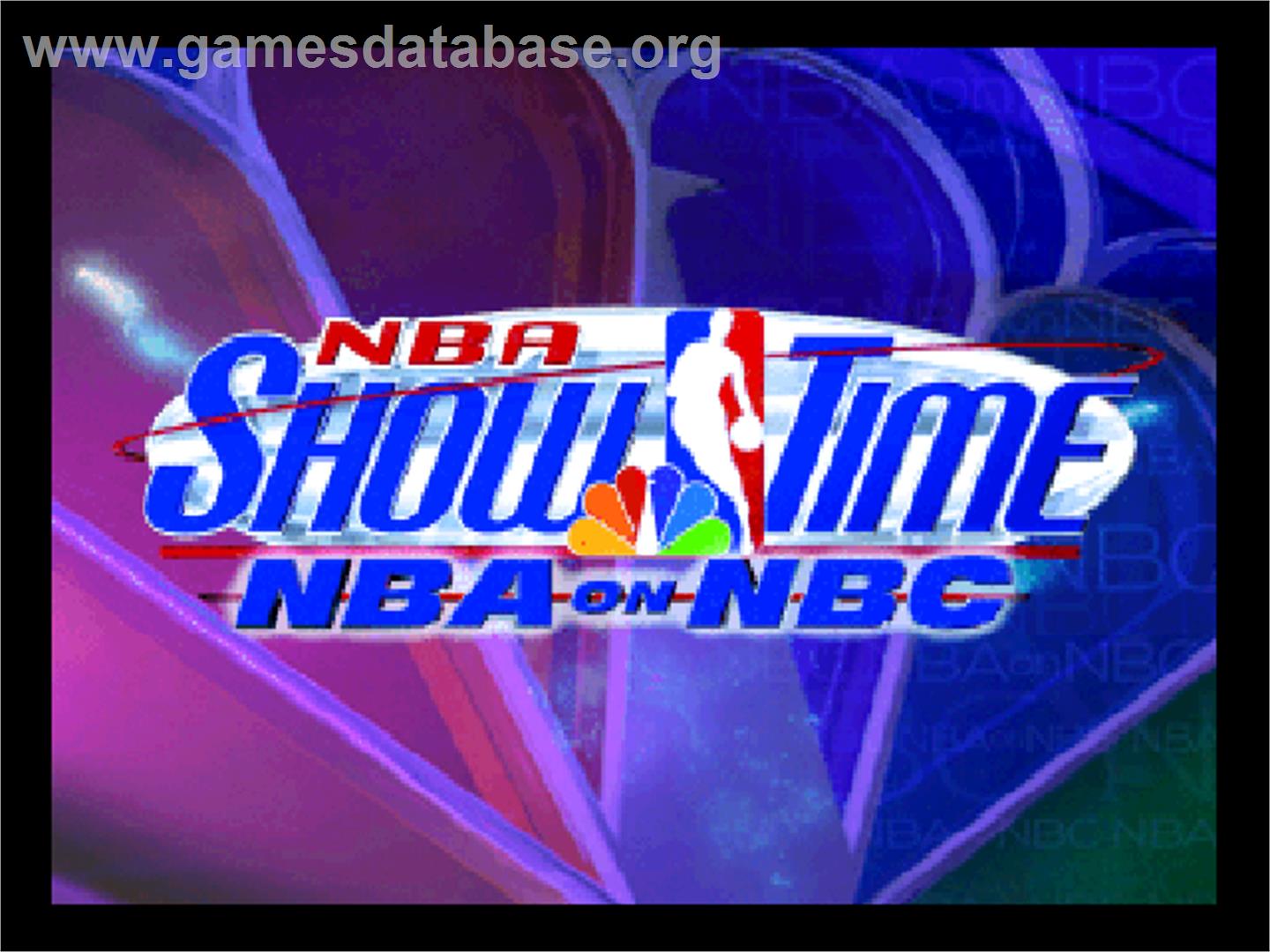 NBA Showtime: NBA on NBC - Nintendo N64 - Artwork - Title Screen
