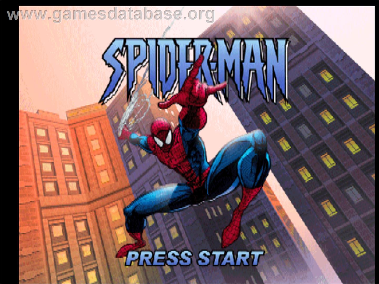 Spider-Man - Nintendo N64 - Artwork - Title Screen