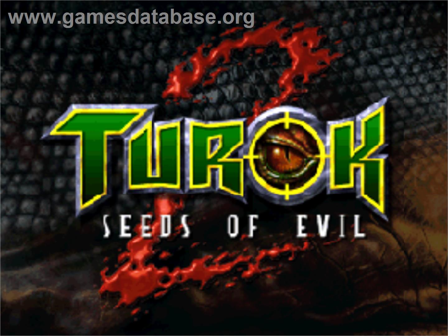 Turok 2 - Seeds Of Evil - Nintendo N64 - Artwork - Title Screen