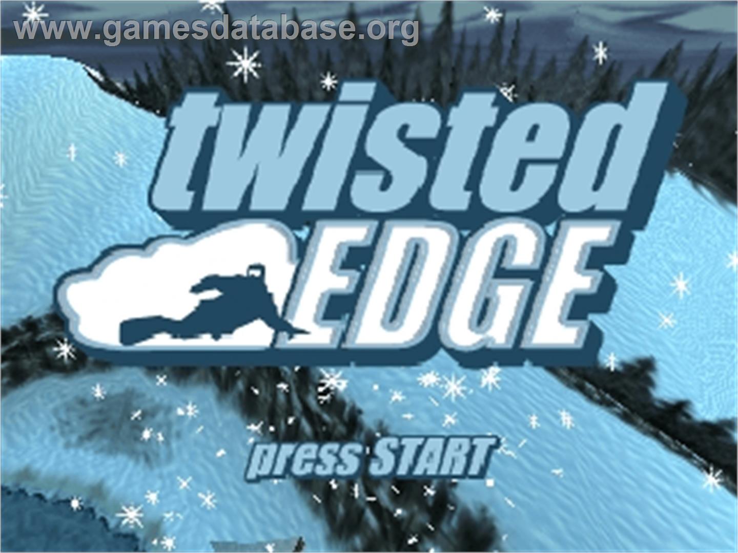 Twisted Edge: Extreme Snowboarding - Nintendo N64 - Artwork - Title Screen