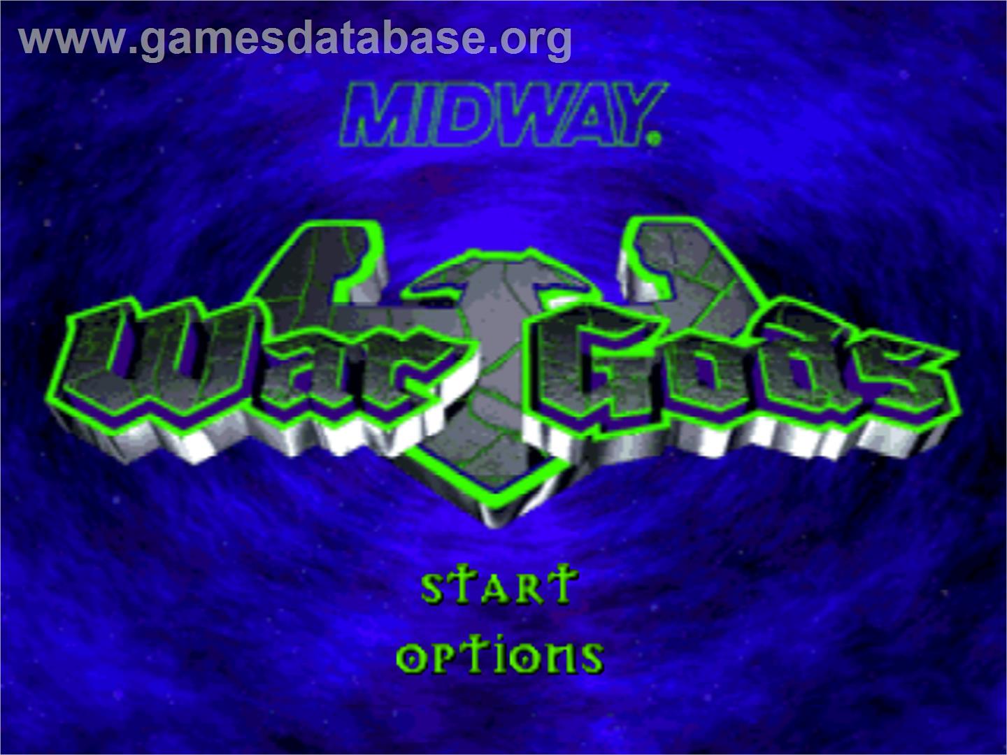 War Gods - Nintendo N64 - Artwork - Title Screen
