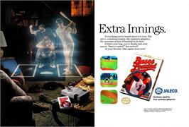 Advert for Bases Loaded on the Arcade.