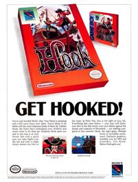 Advert for Hook on the Nintendo NES.