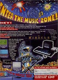 Advert for Miracle Piano Teaching System, The on the Sega Nomad.