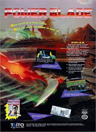 Advert for Power Blade on the Commodore 64.
