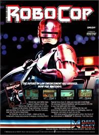 Advert for Robocop on the Nintendo NES.
