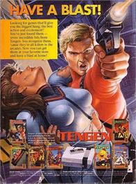 Advert for Rolling Thunder on the Arcade.